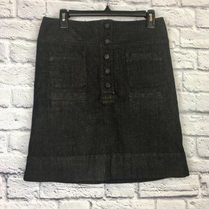 LAST CALL!! Anthropologie Dark Wash Denim Skirt